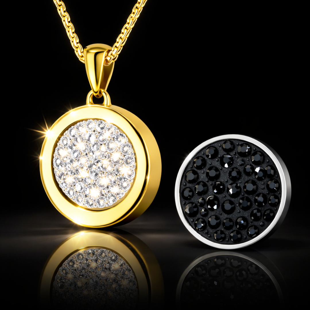 ✨ SWTL Interchangeable Pendant – 15 mm Mini Coin Starter Kit - Gold Version