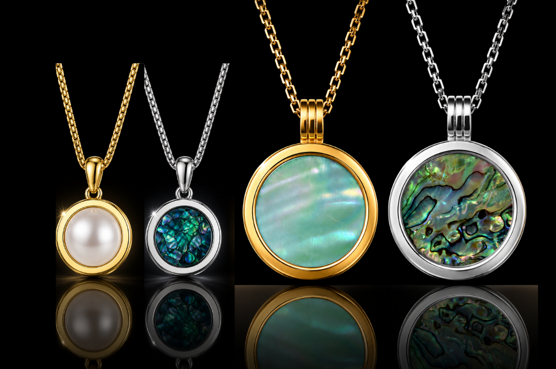 Genuine Pearl & Shell Coins for the SWTL Jewelry Collection