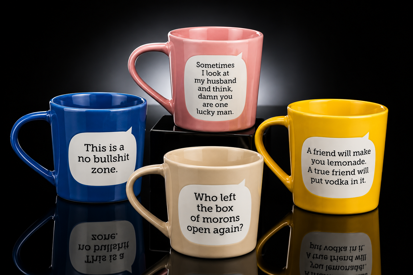 16 oz. Stoneware Mug by Our Name is Mud