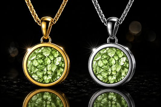 15mm Light Green Mosaic Abalone Mini Coin for SWTL Pendant Collection