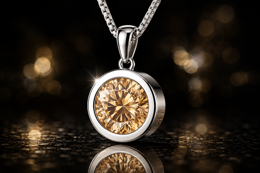 SWTL 15mm Mini Coin – Black, White & Champagne Diamond Set