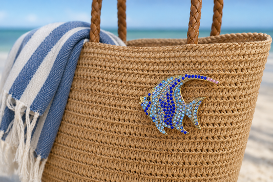Angel Fish Brooch