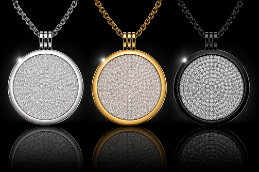 SWTL Interchangeable 25mm Coin Swarovski Crystal Pavé