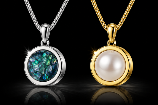 Genuine Pearl & Shell Coins for the SWTL Jewelry Collection