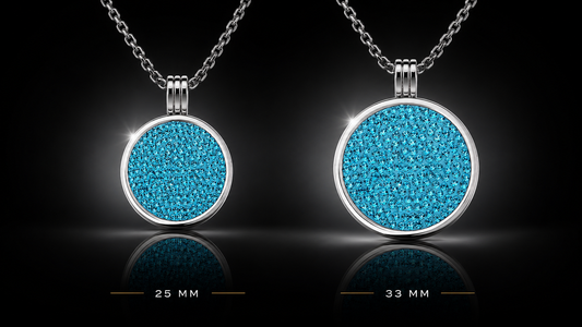 Genuine Turquoise Crystal Coins for the SWTL Jewelry Collection