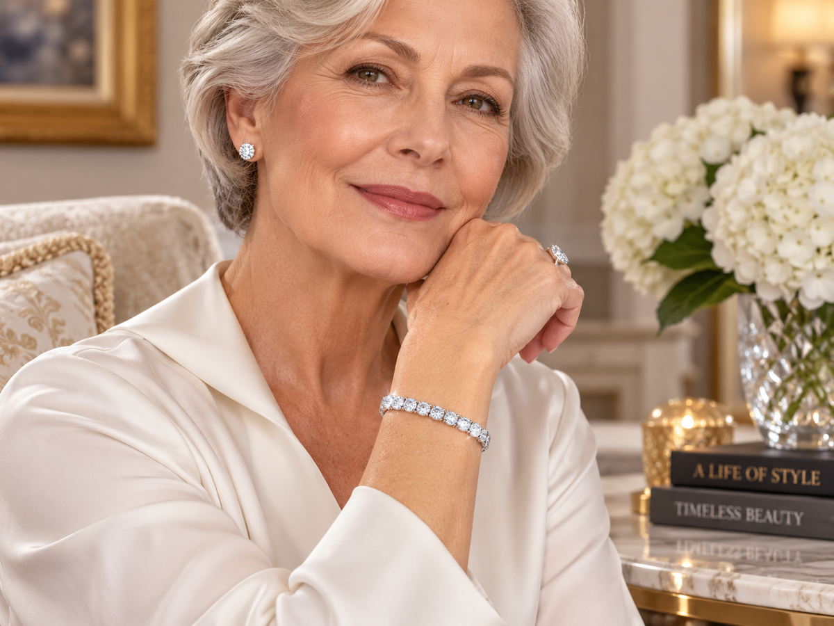 15.63 CTW Genuine Moissanite Tennis Bracelet - 1621
